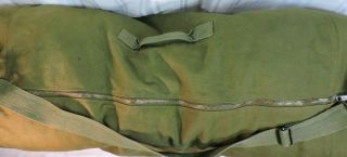 Vintage army duffle bag Vietnam Era HUGE 42 