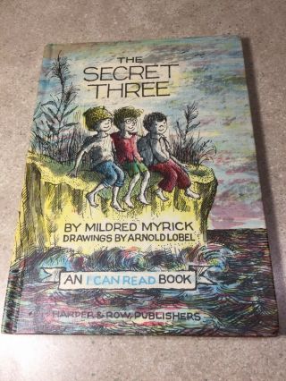 The Secret Three By Mildred Myrick (1963,  Hardcover) An I Can Read Book Vintage