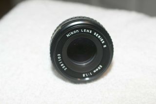 Vintage Nikon 50mm 1:1.  8 Series E Lens.