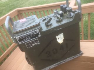 Vintage Military Control Radio Set 2328a /gra - 39 Ex