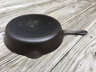 Vintage Merit by Griswold 8 PN 1504 Cast Iron Skillet Heat Ring Camping Cook 3