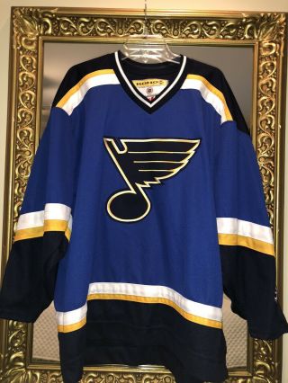 St.  Louis Blues Vintage Koho Nhl Hockey Jersey Size Adult Xl
