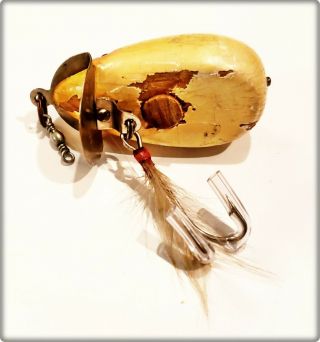 Tough Erwin Weller Mouse Lure Made In IA 1930 3