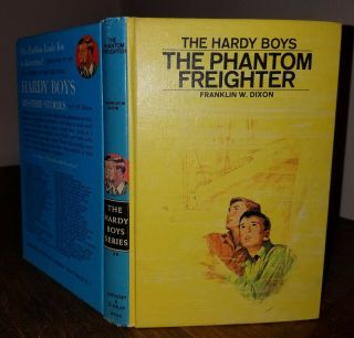 1970 Printing Of Hardy Boys Hc Book - The Phantom Freighter By Franklin W.  Dixon