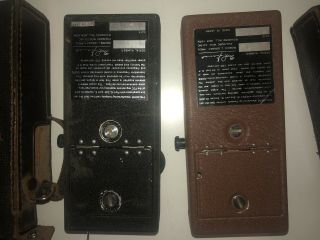 Two Vintage Philmore TC - 90 Walkie Talkies - with Cases 2
