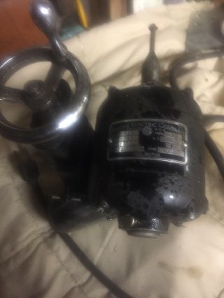 Engine Lathe Internal Grinder.  Old Vintage,  Electric Grinder Head Needs Replace