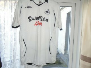 Swansea City Vintage Umbro Shirt Home Size M