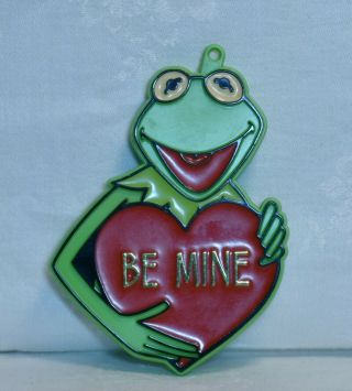 Hallmark Vintage Cookie Cutter - Kermit The Frog W/ Be Mine Heart Valentine Day