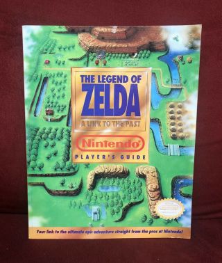 The Legend Of Zelda A Link To The Past Vintage Nintendo Player 