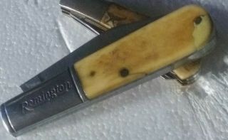 Vintage 2 Blade Remington Pocket Knife Rr44