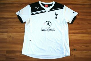 Womens Xl Tottenham Hotspur Spurs 2010 - 2011 Home Puma Football Shirt Jersey Lady