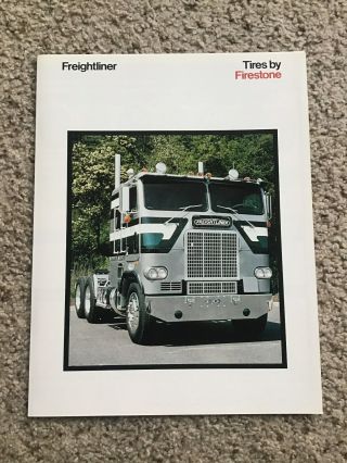 1970s Freightliner Heavy - Duty Trucks,  Firestone Tires Folder.