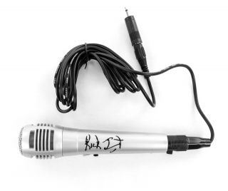 Rick Jeanneret Autographed Buffalo Sabres Microphone