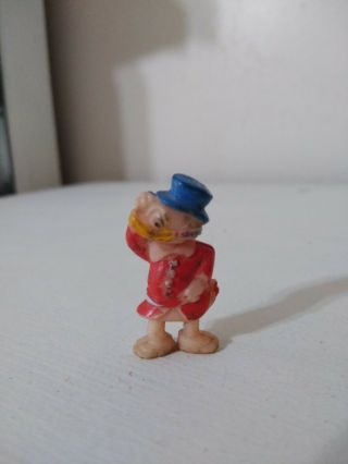 Vintage Disney Uncle Scrooge Mini Figure Premium Jack Argentina 1970 