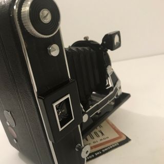 Eastman Kodak Vigilant Six - 20 Folding Vintage Camera W/ Manuals And Leather Case 3