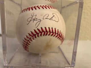 Expos Hall Of Famer Gary Carter Signed Baseball - Jsa Authenticated