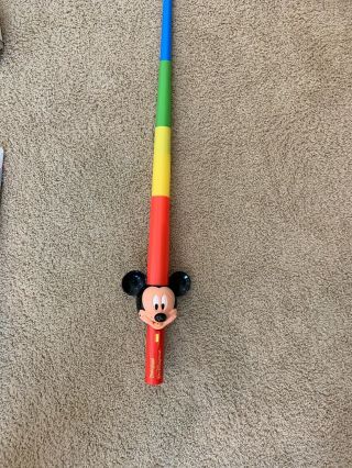 Vintage Mickey Mouse Light Saber Walt Disney World Disneyland Parks Sword Toy