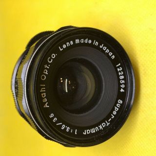 Vintage Camera Lens Pentax - Takumar 35mm