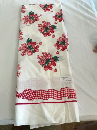 Vintage Daisy Kingdom Cotton Fabric Double Border,  1 1/2yds