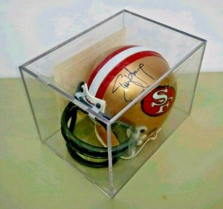 Steve Young Signed San Francisco 49ers Mini Helmet