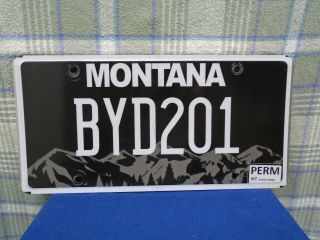 Montana License Plate Bird Of Pray Foundation