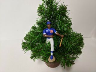 Vintage 1988 Mlb Player Christmas Ornament Chicago Cubs Andre Dawson