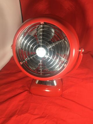 Vornado VFAN Jr.  Vintage Air Circulator Fan,  Red 2