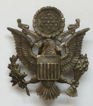 Vintage Military Hat Badge.  