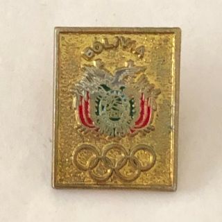 Bolivia Noc Olympic Team Pin