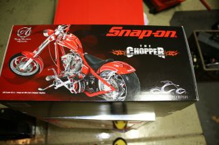 Snap On Tools The Chopper 1/10 Scale Orange County Choppers Model Motorcycle