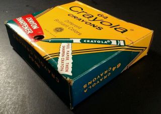 Vintage Crayola Crayons No.  64 Binney & Smith Sharpener 2
