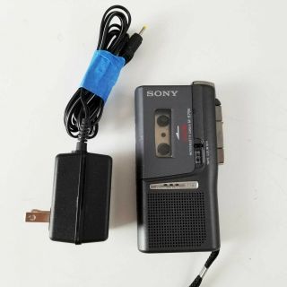 Vintage Sony V - O - R Microcassette - Corder Model M - 679v Voice Record W/power Cord