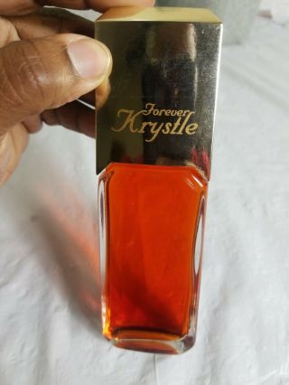 Forever Krystle Perfume Splash Vintage 1.  7 Fl.  Oz 50 Ml 97 Full