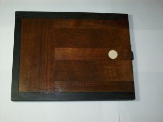 Vintage 18x24cm Large Format Mahogany Wood Functional Film Plate Holder