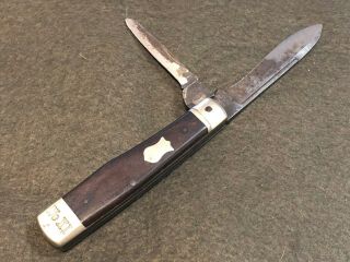 Vintage Maher & Grosh 2 Blade Pocket Knife Well