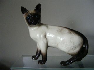 Vintage Beswick Siamese Cat Figurine