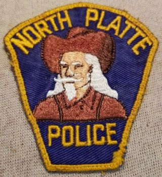 Ne Vintage North Platte Nebraska Police Patch (3.  75in)