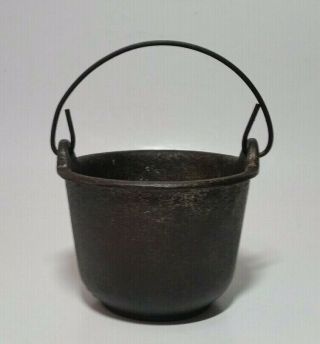 Vintage Lead Smelting Pot Melting Cast Bullet Fishing Weight