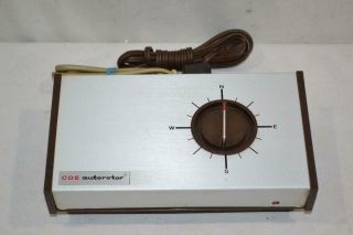Vintage Ham Radio Cde Autorotor Ar - 30 Ar - 40 Antenna Rotor Control Unit (2)