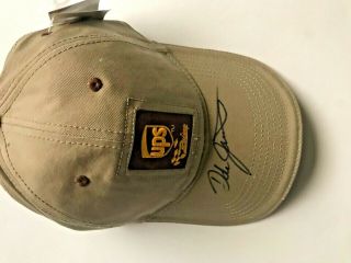 Autographed Nascar Dale Jarrett Ups Ball Cap Never Worn With Tags