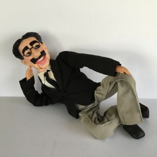 30 " Groucho Marx Ventriloquist Dummy Vintage Doll Puppet 1980 Goldberger Inc.