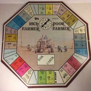 Vintage Board Game McJay Game Co.  Rich Farmer Poor Farmer 1978 Monopoly 2