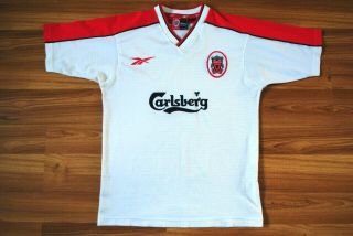 Liverpool Away Football Shirt 1998 - 1999 - 2000 Jersey Vintage Reebok Size Youth