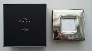 Concorde Silver Picture Frame By Carrs Of Sheffield 2003.  Photo Frame Hallmarked