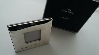 Concorde Silver Picture Frame by Carrs of Sheffield 2003.  Photo Frame Hallmarked 2