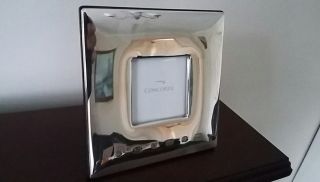 Concorde Silver Picture Frame by Carrs of Sheffield 2003.  Photo Frame Hallmarked 3