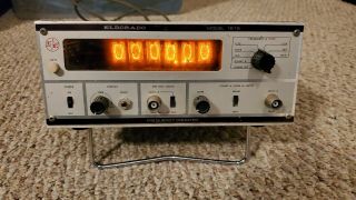 vintage eldorado model 1615 nixie tube frequency counter with OCXO 2
