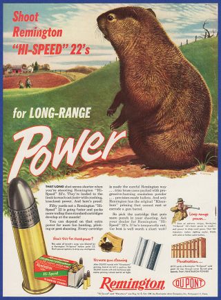 Vintage 1952 Remington Hi - Speed.  22 