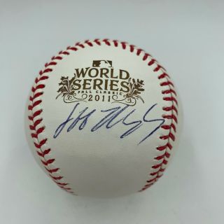 Jeff Murphy Signed Official 2011 World Series Baseball St.  Louis Cardinals