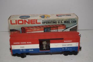 Vintage Lionel O Gauge No.  9301 Operating Us Mail Car